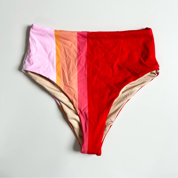 Beach Joy Colorblock High Waisted Bikini Set - Picture 6 of 8